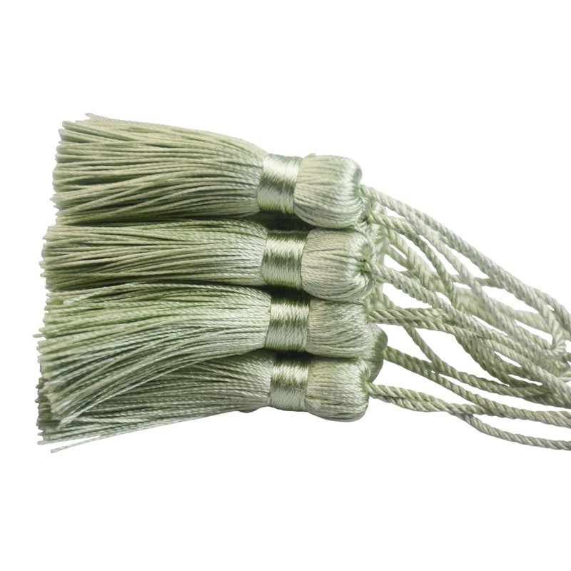 Makhry - 20 pezzi di nappe fatte a mano setose