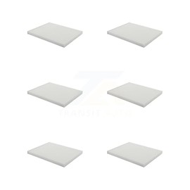 PUR Cabin Air Filter (6 Pack) Replacement For Ford Edge Fusion Lincoln MKX Nautilus MKZ Continental Navigator SSV Plug-In Hybrid K54-100668