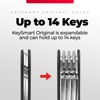 KEYSMART Key Holder for Keychain - Compact Key Organizer for