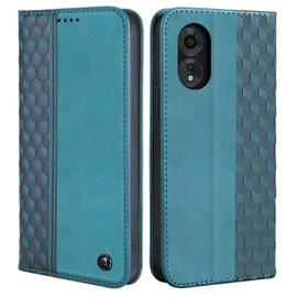 CXTCASE Case for Oppo A38 4G (6.56 Inch), Shockproof PU Leather Flip Folio Cover with Card Slots, Magnetic Wallet Case for Oppo A38 4G, Green