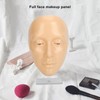 5D Silicone Makeup Practice Face Teaching Face Eye Cosmetic Mannequin