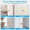 AST Square Pocket Door Lock with Edge Pull, Sturdy Privacy
