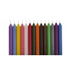 Pack of 16 Taper Candles Neon Green, Candles, Crown Candles,