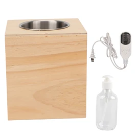 Massage Oil Heater Warmer Professional Heating Timeable Adjustable Temperature Single Bottle