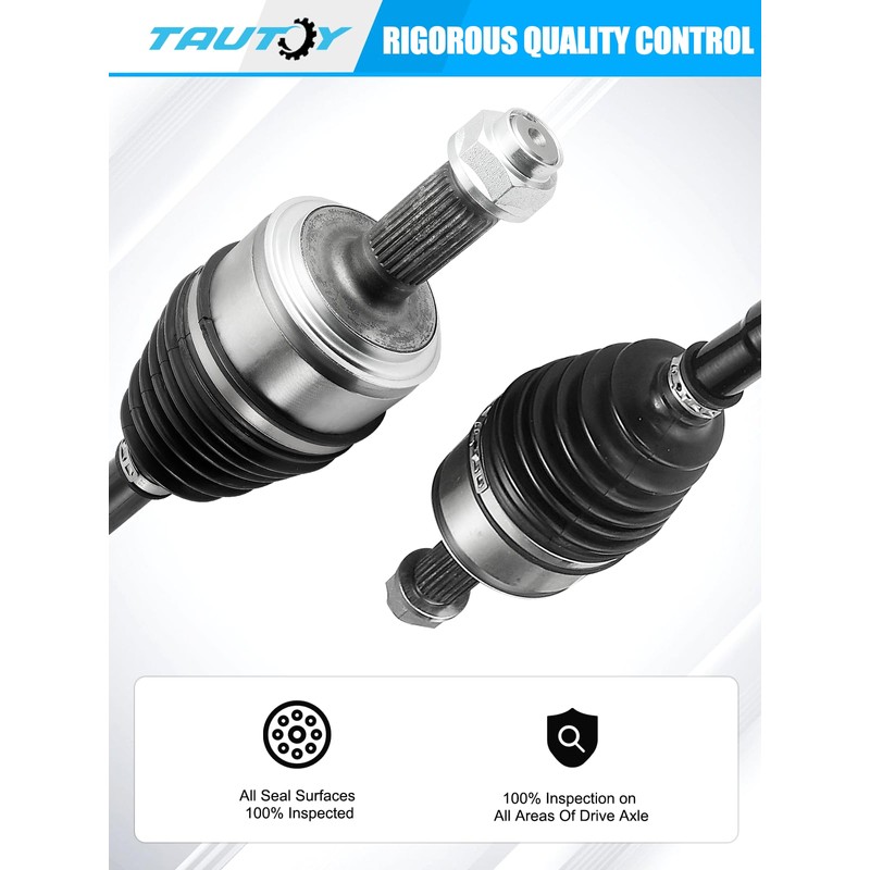 TAUTOY 44306SDAA01 2 PCS Front CV Axle Shaft Assembly (2.4L