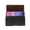 DFV mobile - Horizontal Leather Holster with Belt Loop for
