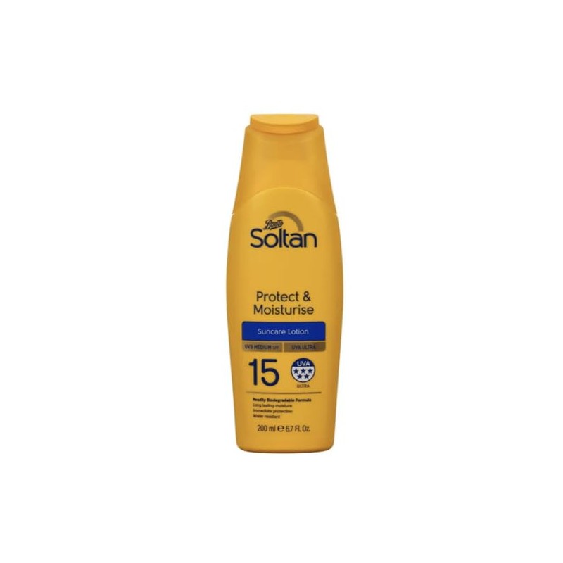 Protect & Moisturise Suncare Lotion SPF15 200ml | Medium Sun