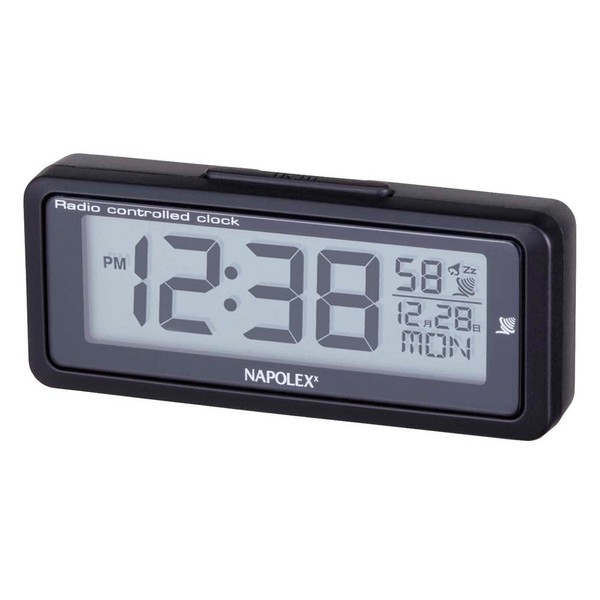 Napolex Fizz Fizz-940 Car Radio Clock, Black, LED Backlight, No