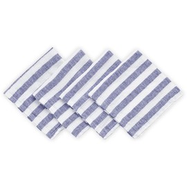 Italian Striped Napkins - R Blue