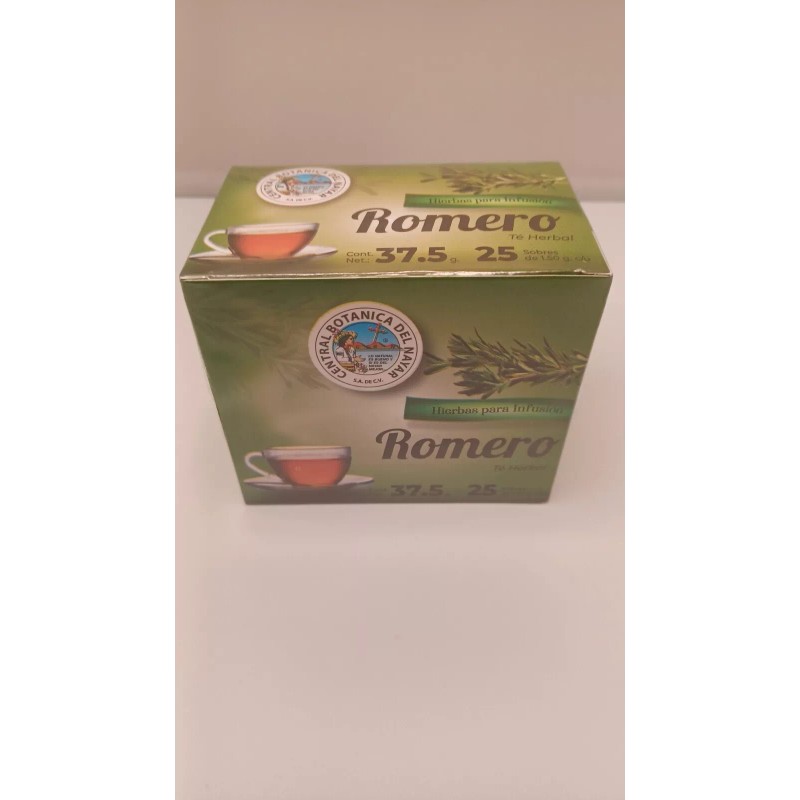 CENTRAL BOTANICO NAYAR TE DE ROMERO ROSEMARY 25 BOLCITAS CENTRAL