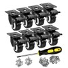 ASHGOOB 2" Caster Wheels Set of 8, Heavy Duty Casters