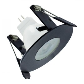 Integral ILDLFR45D040 Evofire Mini MR11 GU10 Downlight, Black, 64mm, Round