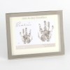 Me and My Brother Hand print 7" x 5" Photo