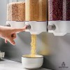 Importeek Dispensador Despachador Semillas Cereales Alimentos Cocina