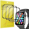 Compatible for ReeZar Smartwatch Screen Protector,[3 Pack] Lamshaw Full Coverage