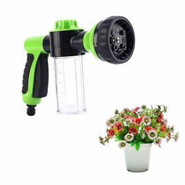 Espuma del Coche Cañón Manguera Rociador Dispensador Blaster Wash Gun 8 Patrones de riego Lavado de Autos Suministros de limpieza