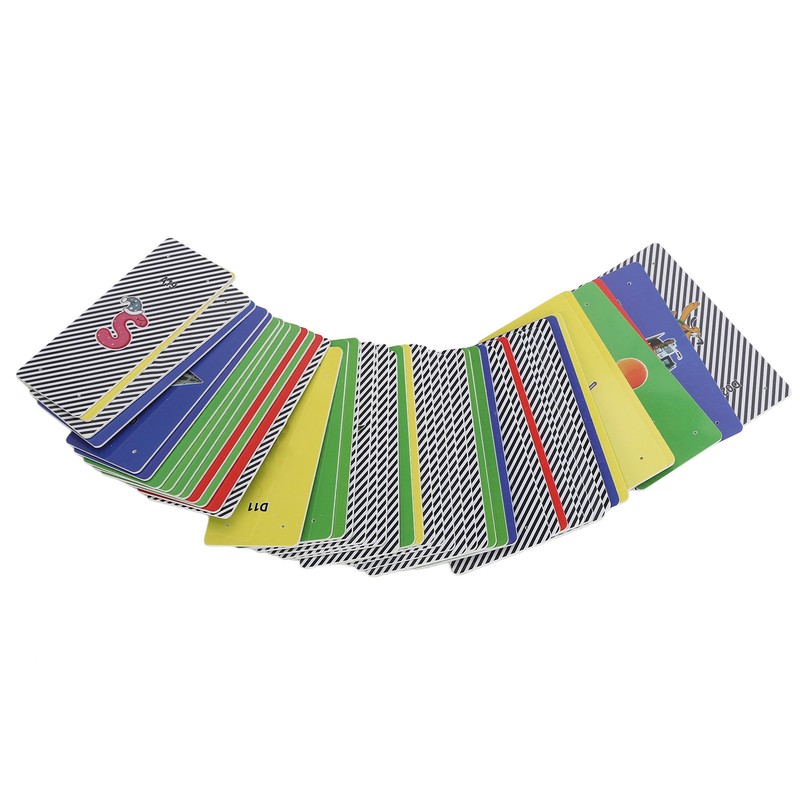 50PCS Amblyopia Training Cards 0.5mm Hole Kids Vision Punch Training