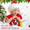 Mimorou 8 Pcs 4 Inch Plastic Snow Globes Clear Water