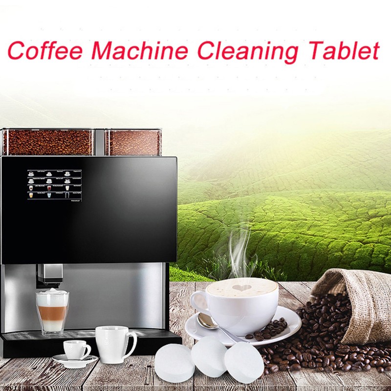 50PCS Coffee Machines Cleaner Tablets Cleaning Tablets for Automatic Coffee