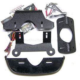 Fender Eliminator Integrated LED Taillight Kit for Yamaha Stryker (2011-2014) - Brake and Turn Signals - Smoked Lens