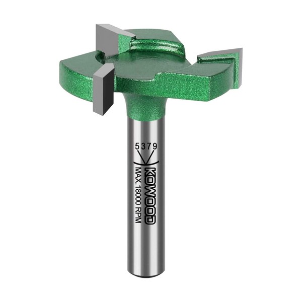 CNC Spoilboard Surfacing Router bit, 1/4'' Shank, 1-1/4'' Cut Dia,