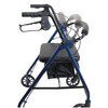 ProBasics Aluminum Rollator Walker with Seat - Rolling Walker with