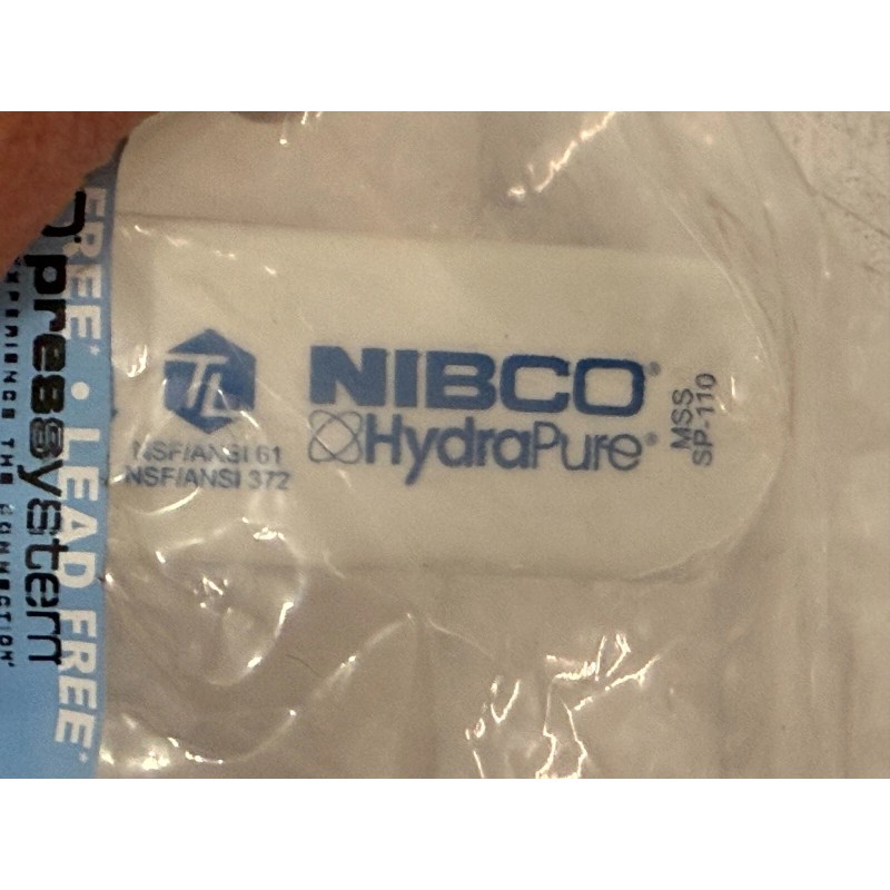 NIBCO HydraPure 3/4" Press Ball Valve (574599) Lead-Free Bronze CLPC585-80-LF