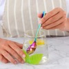 SBOMHS Coffee Spoons 6 Pieces Rainbow Teaspoons Set 15 cm