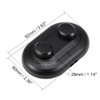 uxcell Inline Foot Pedal Push Lamp Switch, 2 Buttons Lighting