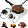ROCEEI 1 Set Chocolate Boiler Pot Electric Heating Chocolate Melting