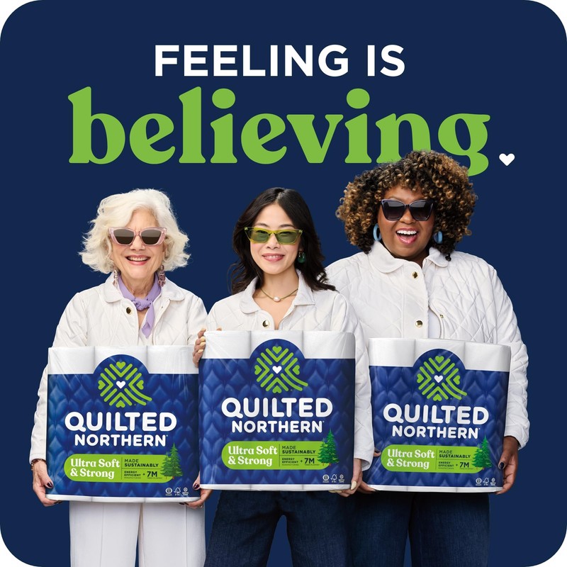 Quilted Northern Ultra Soft & Strong Toilet Paper, 8 Super