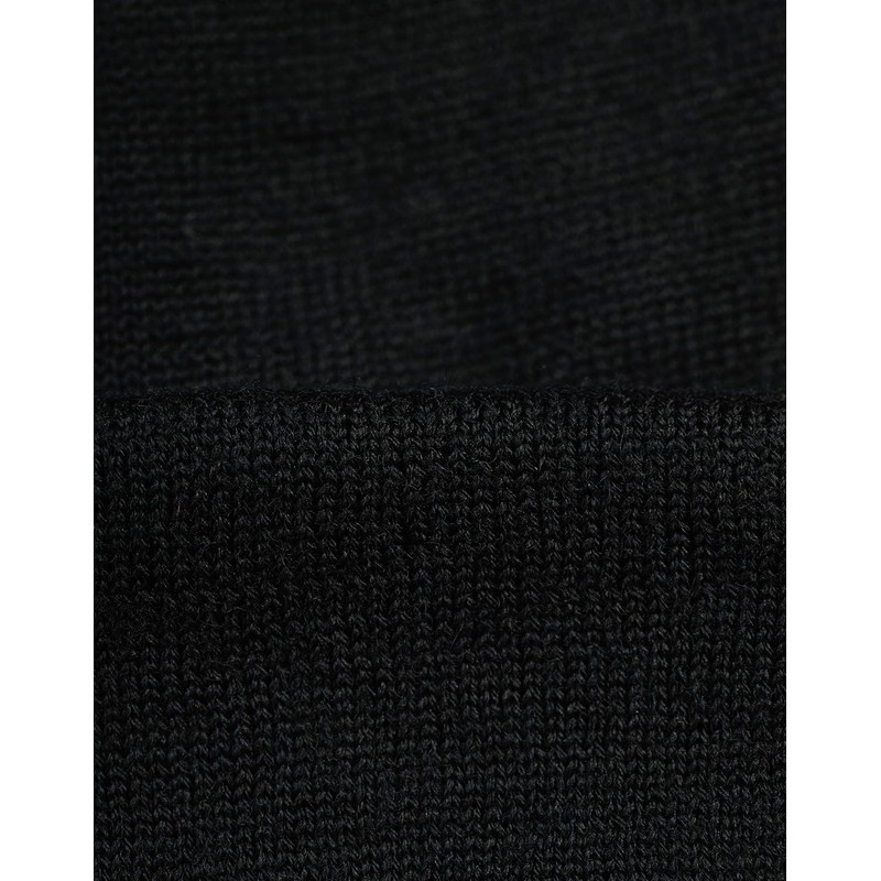 Dilling Wool Terry Hat - 100% Organic Merino Wool, black