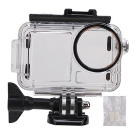 Action Camera Waterproof Case Underwater Protective Housing Case Compatible for Osmo Action 4 3 60M Diving Housing Shell