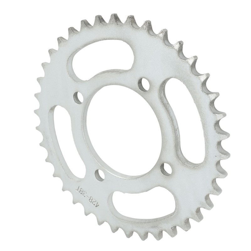 428 Chain 38 Tooth Rear Sprocket Steel Rear Drive Sprocket