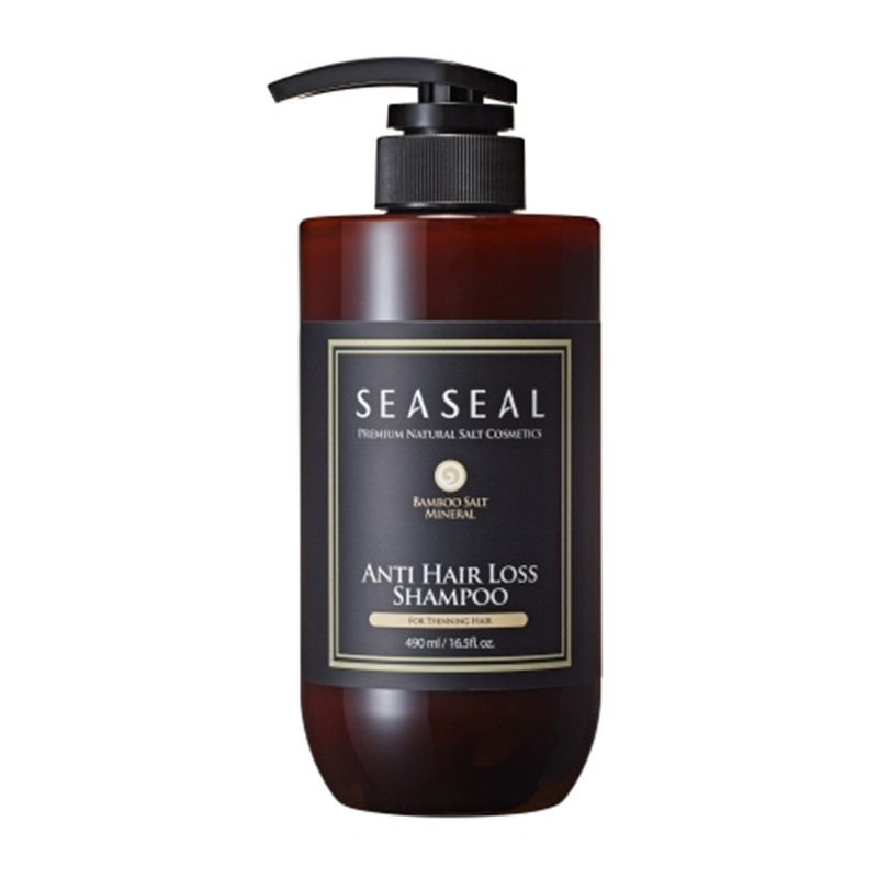 Weft Bamboo Salt Mineral Anti-Hair Loss Shampoo 490ml + Weft
