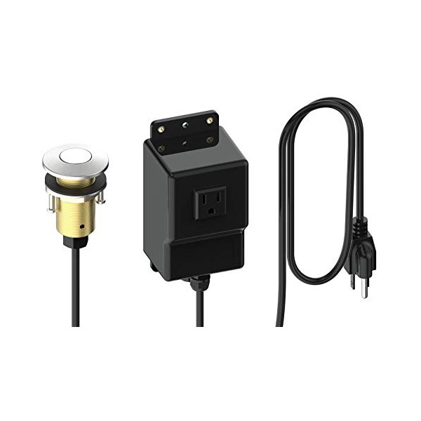Sink Top Air Switch Kit Air Button for Garbage Disposal