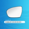SNEMEEY Driver side mirror replacement for Kia Optima 2011 2012