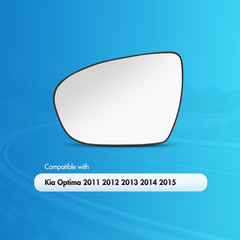 SNEMEEY Driver side mirror replacement for Kia Optima 2011 2012