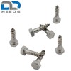 D2D Pack of 20 Hexagonal Wood Screws 10 x 50