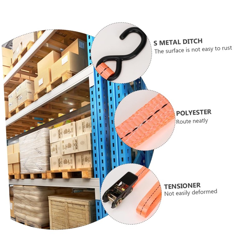 ULTECHNOVO 2pcs A Wheel Scooter Truck Winder Belt Polyester Webbing