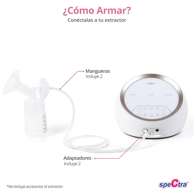 Spectra Repuesto para Extractor Dual S – 2 Mangueras con