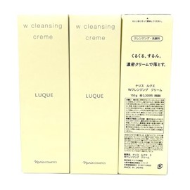 Naris Lucue W Cleansing Cream 5.3 oz (150 g) x 3 Bottles