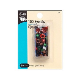 Dritz Eyelets 5/32in Assorted Colors