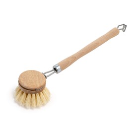 BÜMAG Kitchen Brush with Fibre-Natural Bristles – Plastic-free Alternative for Everyday Kitchen Use