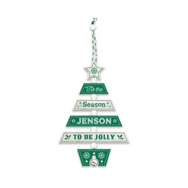 History & Heraldry Christmas Tree Decoration - Jenson 269800430 Wooden Hand Crafted