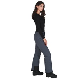 Arctix Women's Premium Insulated Snow Pants, Steel, Medium