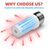 SCHERARX 3Pack E26 LED Bulb 60Watt Equivalent, Dimmable, Daylight White