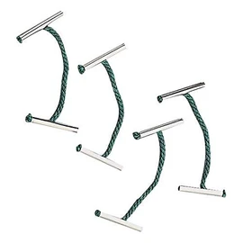 5 Star Treasury Tags Metal-ended 127mm Green [Pack of 100]