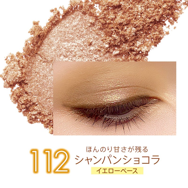 Rimmel RM Chocolat Eyes #112 Eye Shadow, Champagne Chocolat, 1