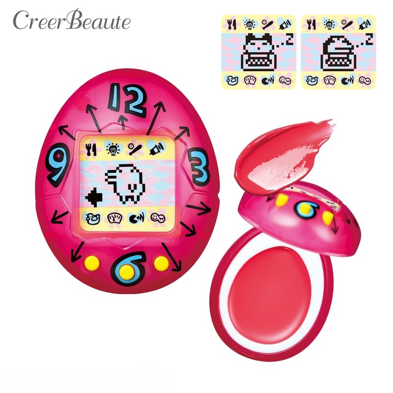 Tamagotchi Custom Lip & Cheek First Generation Transparent Pink